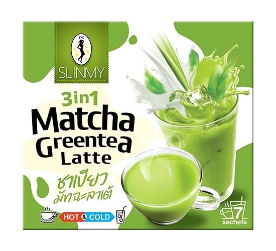 Tè Matcha Latte istantaneo - Slinmy 161g. (7 x 23g.) Tè Matcha Latte istantaneo - Slinmy 161g. (7 x 23g.)